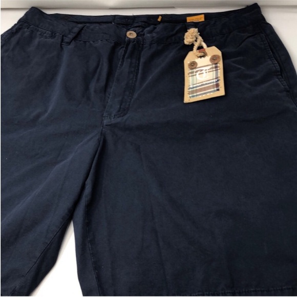 NEW Tailor Vintage Shorts Navy Walking Shorts Men’s Size 38 - Picture 4 of 14